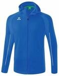 Erima Unisex Kinder Liga Star Trainingsjacke mit Kapuze (1032327), new royal/wei&szlig;,