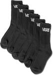 Vans Unisex Erwachsene Classic Crew Rox Socken (6er-Pack) | L&auml;ssige Socken f&uuml;r