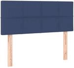 vidaXL Kopfteil Blau 90x5x78/88 cm Stoff