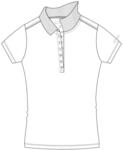 CMP - Woman Polo, Woman, Bianco-Grey, 40