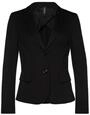 Marc Cain Essentials Damen Blazer +E3410J24, Schwarz (Black 900), 38 (3)
