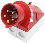 Mennekes 2478 Phasenwender Wandger&auml;testecker 32A 5p 5-polig 6h 400V IP44