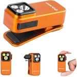 OLIGHT Oclip Pro Taschenlampe, Freisprechfunktion, mit roter und wei&szlig;er LED, leicht,