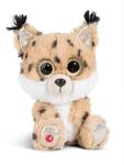 NICI GLUBSCHIS Luchs Lenzo 15cm - Schlenkernder Kuscheltier Luchs mit gro&szlig;en