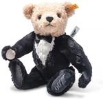 Steiff Kuscheltier James Bond Teddyb&auml;r, S&uuml;&szlig;es Stofftier mit Kunststoffaugen,