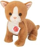 Teddy Hermann 91842 Babykatze rot 24 cm, Kuscheltier | Besonders flauschiger