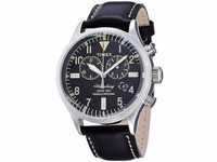 Timex Herren Chronograph Quarz Uhr mit Leder Armband TW2P64900