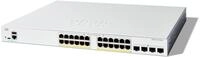 Cisco Catalyst 1300-24FP-4X-Managed-Switch, 24-Port-GE, vollst&auml;ndiges PoE, 4 x