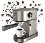 BLACK+DECKER - Espressomaschine BXCO1350E | 1350W | 20 Bar Druck | Thermoblock-System