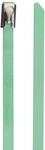 Delock Edelstahlkabelbinder L 300 x B 4,6mm gr&uuml;n 10 St&uuml;ck