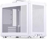 Jonsbo C6 MAX PC-Geh&auml;use Wei&szlig; &ndash; kompaktes mATX Case mit Tragegriff,...
