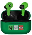 OTL Technologies MC1227 Minecraft TWS Kopfh&ouml;rer mit kabelloser Ladeh&uuml;lle, Gr&uuml;n