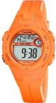 Calypso Uhr Digital Kinder Junge M&auml;dchen aus Kautschuk Orange | Chronograph,