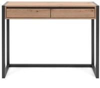 Konsolentisch Denver in Artisan Eiche und Anthrazit Industrial Look Wandtisch...