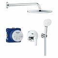 GROHE UP-Duschsystem Eurosmart 25288 mit FMS/SmartBox/Kopfbr./WH-Set chrom