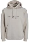 JACK & JONES Herren Hoodie Kapuzenpullover JJESTAR JJ Sweat Hood - Relaxed Fit