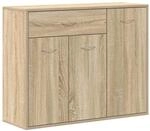 vidaXL Sideboard, Kommode mit viel Stauraum, Schrank mit 1 Schublade 3 T&uuml;ren,