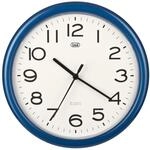 Trevi OM 3301, Wanduhr, Quarz mit Ger&auml;uschlosem Zeigerwerk, Durchmesser 24 cm,