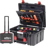 Wiha Werkzeugkoffer XL 2 Trolley electric I mit Teleskophandgriff 60-tlg.