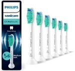 6er-Pack B&uuml;rstenk&ouml;pfe - PHILIPS - HX6016/87 - C1 Wei&szlig;