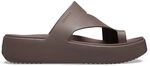 Crocs Herren Getaway Platform Toe Loop Sandalen, Truffle, 38/39 EU