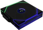 Lian Li UNI FAN TL Wireless LCD L&uuml;fter 120mm RGB &ndash; Schwarz | PWM, 26...