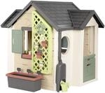 Smoby Life - Garten Spielhaus (128x132x135 cm) mit 60% Recycling-Anteil -