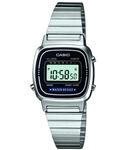 Casio DamenArmbanduhr Digital Quarz Edelstahl LA670WEA-1EF