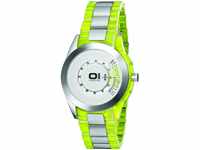 The One - Binary Watch Herren-Armbanduhr Turning Disc Analog Quarz AN08G01