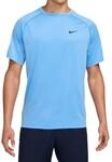 Nike Herren Df Ready Ss T-Shirt, University Blue/Black, L