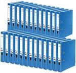 FALKEN 25x Recycolor Umwelt-Ordner &Ouml;ko 5 cm schmal DIN A4 blau | Made in Germany
