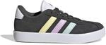 Adidas Unisex Kinder VL Court Shoes, Grey six/Halo Mint/Bliss Lilac, 40 EU