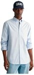 GANT Herren Reg Pinpoint Oxford Shirt Klassisches Hemd, Light Blue, L EU
