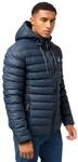 STONE HARBOUR Herren warme Winter Steppjacke Zaharoo Navy Gr. M