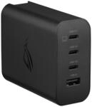 ASUS ROG 140W USB-C GaN Charger | bis zu 140W Gesamtleistung | 4 USB Anschl&uuml;sse 