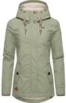 Ragwear Damen warme kurze Winterjacke mit Kapuze Monade Intl | L&auml;nge:...
