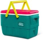 Igloo Retro Picnic Basket 25 - Tragbare Passive K&uuml;hlbox 23L - Picknickkorb -...
