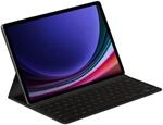 Samsung S10+ Book Slim Tablet Cover mit AI-Tastatur schwarz