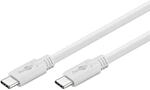 Goobay 67194 USB C Kabel 1m 3.2 Gen. 1 / 60W Handykabel / USB C auf USB C Ladekabel 5