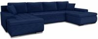 Sofnet Wohnlandschaft mit Schlaffunktion Faris U-Form - Couch, Schlafsofa mit