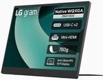 LG gram +View 17MT70.ASDWU (17 Zoll) WQXGA Portable IPS Monitor, USB-C, Mini-HDMI,