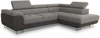 Sofnet Ecksofa Caris mit Schlaffunktion und einstellbare Kopfst&uuml;tzen,...