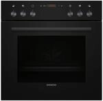 Siemens iQ100 Einbauherd 60 x 60 cm Schwarz Edelstahl 3D Hei&szlig;luft HE013FBB1 