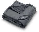 Beurer Heizdecke HD74 Cozy L.E. - 100% Polyester, Einfarbig, Blau, Rustikal, Alle,