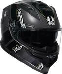 AGV K7 Kyber Helm, schwarz matt/gelb, M (57/58)