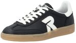 Rieker W2200-85 Damen Sneaker Low Beschichtetes Leder wei&szlig;/gr&uuml;n