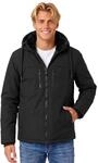 ALESSANDRO SALVARINI Herren Winter Jacke warm Winterjacke Teddyfell Kapuze AS-332