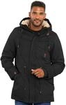 ALESSANDRO SALVARINI Winterjacke Herren Jacke Herren Winter Mann - 100% Baumwolle