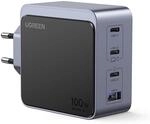 UGREEN Nexode Air 100W 4-Port GaN Fast Charger EU Schnellladeadapter