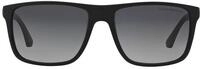 Ray-Ban Herren 5229T3 Sonnenbrille, Schwarz (Black/Grey Rubber), 56